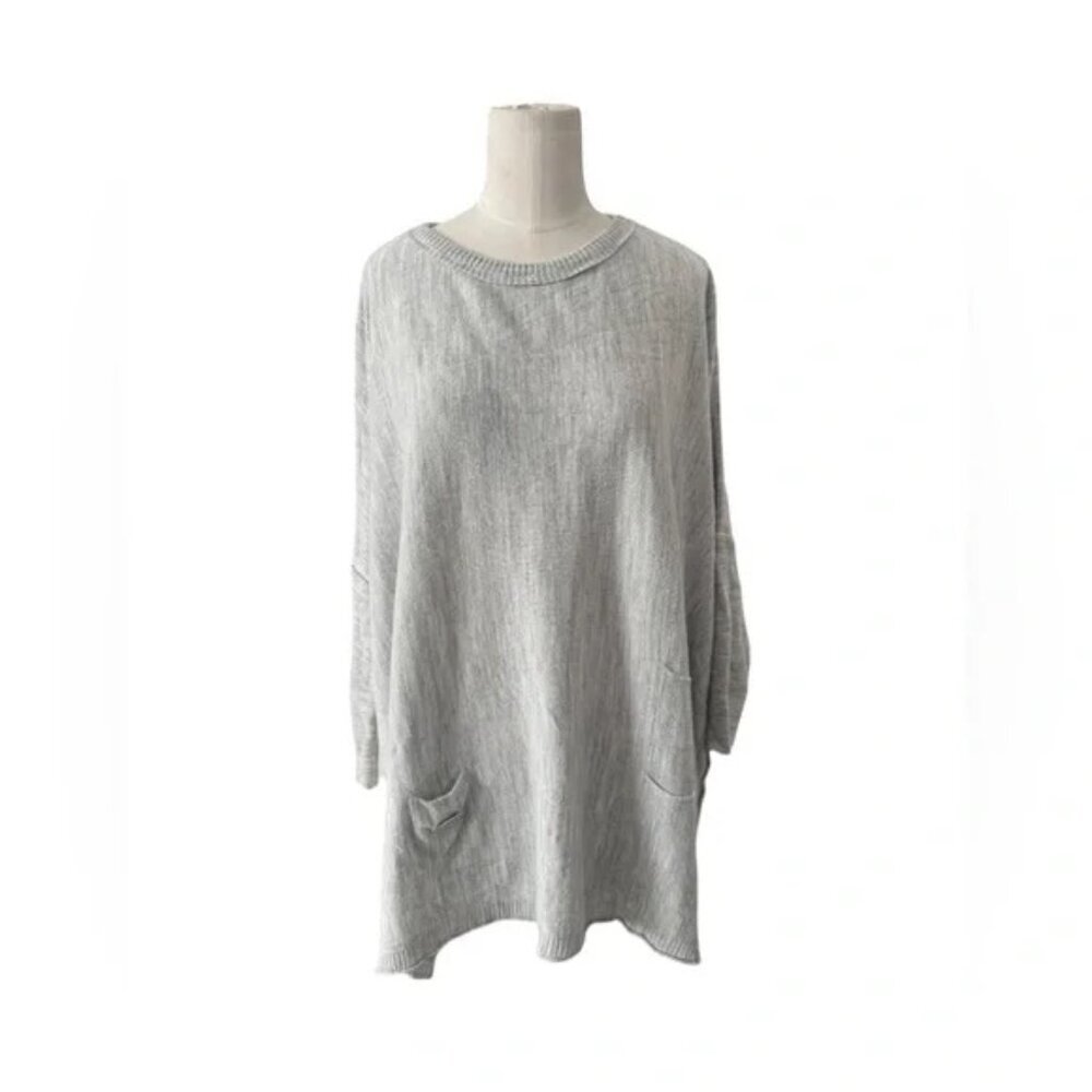 Catalina Sweater in Ash by Mersea - One Size - Picture 5 of 9